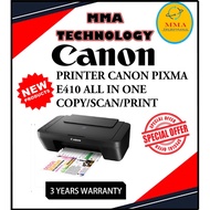 PRINTER CANON PIXMA E410 ALL IN ONE COPY/SCAN/PRINT
