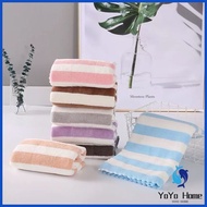 ◱ ☫ ↖ Hot sale Microfiber Bimpo towel cotton face towel makapal for adult and kids hand Stripe towe