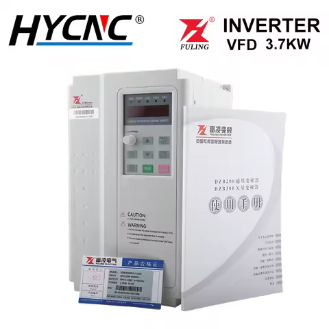 3.7 Kw Inverter 220v / 380v VFD Inverter Control Inverter VFD Three-Phase Output CNC Milling Machine