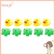 1 set of Frogs & Ducks 5Pcs+5Pcs  Toys hzsxjdza.my