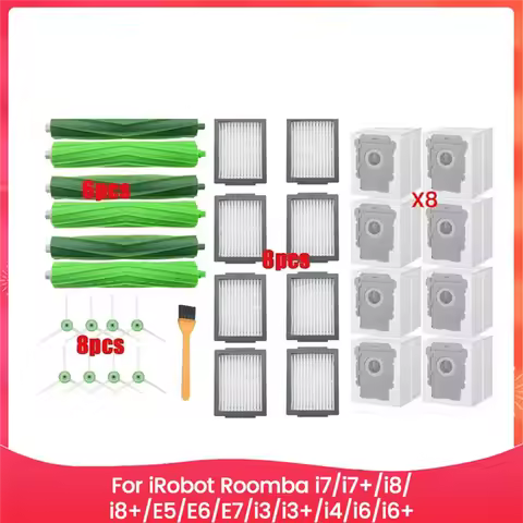 Replacement Parts For Irobot Roomba I3 I3+ I7 I7+ I4 I4+ I5 I5+ J5 J5+J7 I2 I6 I6+I8 I8+/Plus E5 E6 