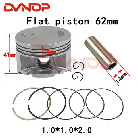 Motorcycle Piston Ring Gasket Kit for SUZUKI EN125 EN125-2A EN125HU EN 125 2003-2009 125cc 150cc STD