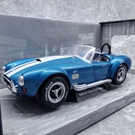 Solid 1/18 SHELBY AC COBRA 427 MKII 1965 Alloy Car Model Two Doors