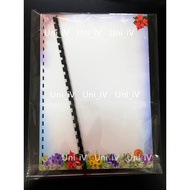 Buku Skrap Folio Comb Binding Set Project Assignment Scrap Book