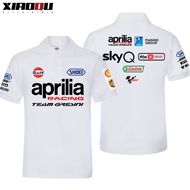 Summer Loose Breathable Aprilia Aprilia 250 Motorcycle Heavy Motorcycle POLO Shirt Men Women Same St