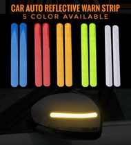 Car Body Wrap Reflective Sticker Car Door Reflective Sticker Strip Car Reflective Tape Car Warning S