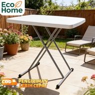 Lightweight PP Plastic Folding Table for Outdoor Picnic and Durable, Easy to Fold
