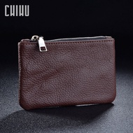 dompet dompet lelaki kecil Dompet duit syiling lelaki ultra-nipis wanita kulit asli