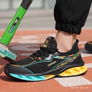 Work Safety Shoes Lightweight Men Anti-smash Anti-puncture Steel Toe Safety Shoes Boots Sports Prote