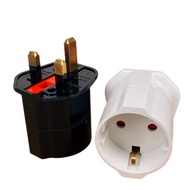 Eu To Size Converter Over Plug Converter 2 to 3 EU to UK Converter/ 3 feet to 2 feet BS 1363