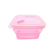 partita 帕緹塔 全矽膠伸縮保鮮盒 粉色 480ml  1個