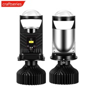CRAFTSERIES Y9 Car Headlights Electric Vehicle Modified H4 LED Lens High And Low Beam Lights O7P9