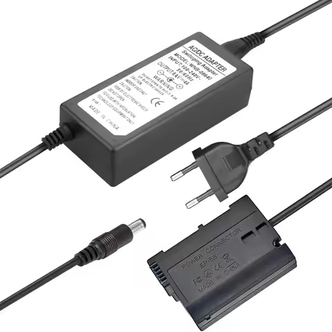 EP-E5B EN-EL15 Dummy Battery DC Power AC Adapter for Nikon D7000 D7100 D7200 D750 D800E D810A Z5 Z6 