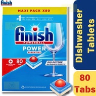 亮碟 - Finish亮碟洗碗塊洗碗機專用洗碗凝珠, 80粒 {平行進口}
