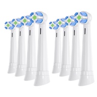 AKUMIX Oral B iO Compatible Electric Toothbrush Replacement Heads, 8 Pack, Soft Bristles