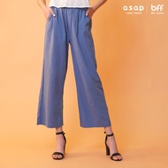 asap Ladies Blue Cropped pants