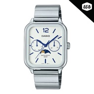 [Watchspree] Casio Men's Analog Stainless Steel Band Watch MTPM305D-7A MTP-M305D-7A