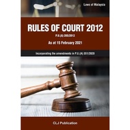 Rules Of Court 2012 P.U.(A) 205/2012 As At 15 February 2021