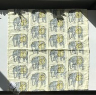 全新 美國 Anthropologie 大象 棉 手帕 手巾 餐巾