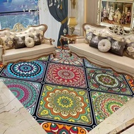 MOONLIGHT- (200X300cm) Retro Persian Rug Thicken Rectangular Moroccan Style Simple Large Carpet Bedr