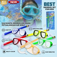 Snorkeling Mask Children's Swimming Goggles Diving Mask Snorkeling Goggles Anti Fog