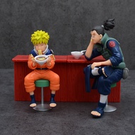 Naruto Naruto Time Naruto+Iruka Jingpin Figure Model Decoration Chassis Doll Toy Cross-Border