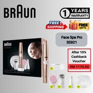 BRAUN Face Spa Pro 3 In 1 Facial Epilator SE921
