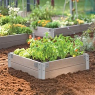 Garden Pathway Heavy Duty Sleeper Brackets - Small 10-Pack Stakes for Raised Bed Construction