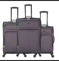 READY STOCK - 20/24/31 INCH EXPENDABLE NYLON SOFT CASE 4 WHEELS LUGGAGE BAG