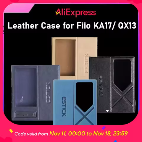FiiO Mini portable Power Bank Battery leather case for set SK-ESTICK KA17 SK-ESTICK+QX13 Protective 