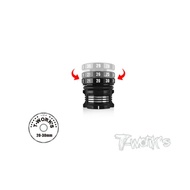 TT-116-A V2 Adjustable Ride Height Gauge 20 - 30mm Tworks RC