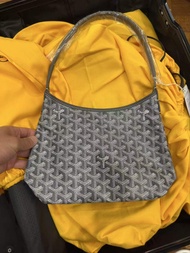 Goyard  hobo mini灰色手袋