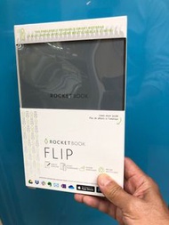 Rocketbook FLIP Executive 頂揭直身智能筆記本 灰色