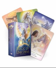 【預馨緣塔羅鋪】現貨正版黛安娜庫柏神奇獨角獸神諭卡The Magic Of Unicorns Oracle Cards