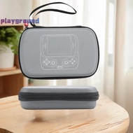 [playground] 1 Piece PU Leather Shell Portable Organizer Bag For Anbernic RG Slide Game Console Hand
