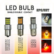 OAPC 1156-4014-45LED SINGLE/DOUBLE CONTACT WHITE/YELLOW/RED PAIR