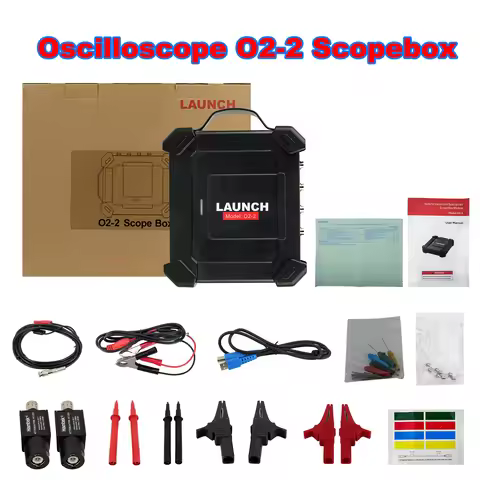 LAUNCH X-431 Oscilloscope O2-2 Scopebox Analizador 4 Channels Tester work with X-431 PAD VII ,PAD V,