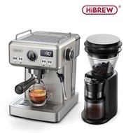 Máy pha cà phê Espresso HiBREW H10A Thương hiệu Mỹ - Kết Hợp Máy Xay Cafe G3 & G5 - Bảo hành 12 Thán