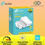TP-Link TL-WPA4220 KIT Range Extender 300Mbps AV600 WiFi Powerline Extender Starter Kit