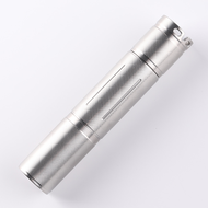 Convoy S6 glossy stainless steel 18650 flashlight