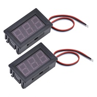 Voltmeter Screen Module  DC 0V-99.9V Display 3 Wire with Reverse Connection Protection for DIY