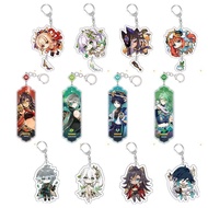 Genshin New Impact Nahida Baizhu Nilou Alhaitham Dehya Kaveh Acrylic Keychain Bag