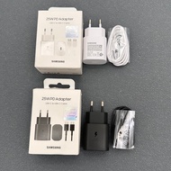 Original Samsung 25W Super Fast Charger Type-C EU Adapter For Galaxy S26 S25 S23 S20 S21 S22 Plus A5