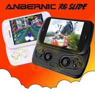 MSIA STOK Permainan Tangan ANBERNIC RG Slide Handheld Gaming Console 4.7" Android 13 UNISOC T820 Wit