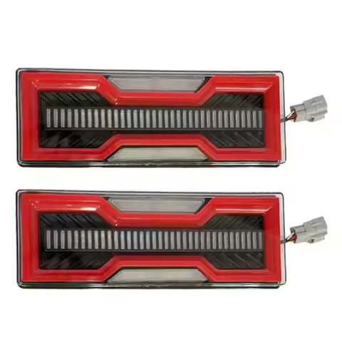 1 Pair Car LED Rear Tail Lamp Signal Braking Light For Toyota Land Cruiser 70 79 LC79 LC75 FJ75 Pick
