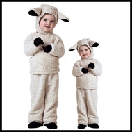 Halloween Sheep Wool Costume for Kids - Ideal for Kindergarten Stage Performances
