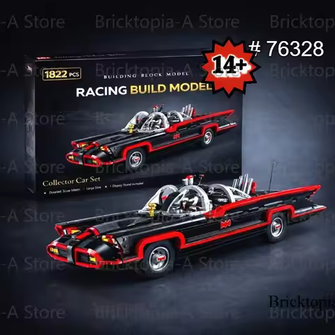 HOT Model Car Building Blocks Set 76328 , 1822 Pcs DIY Construction Vehicle Bricks, Educational Toys