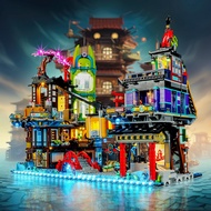 Led Lighting Kit for LEGO-71799 NINJAGO City Markets - Compatible with Lego NINJAGO Building Blocks 