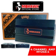 Mohawk MY Series 4 Channel High Power Amplifier MY240.4 Power Amp 4ch Car Amplifier