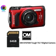 OM SYSTEM Tough TG-7 TG7 Digital Camera (Replace Olympus TG-6)